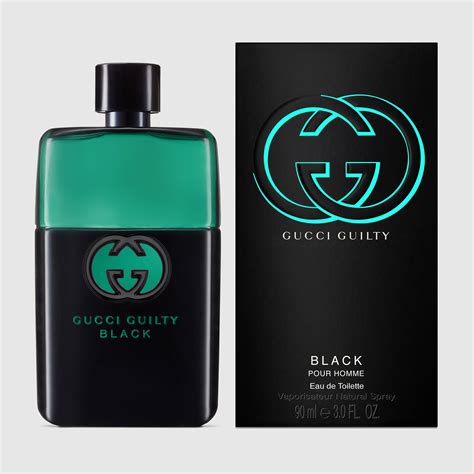 gucci black 50 ml men|gucci guilty black aftershave 90ml.